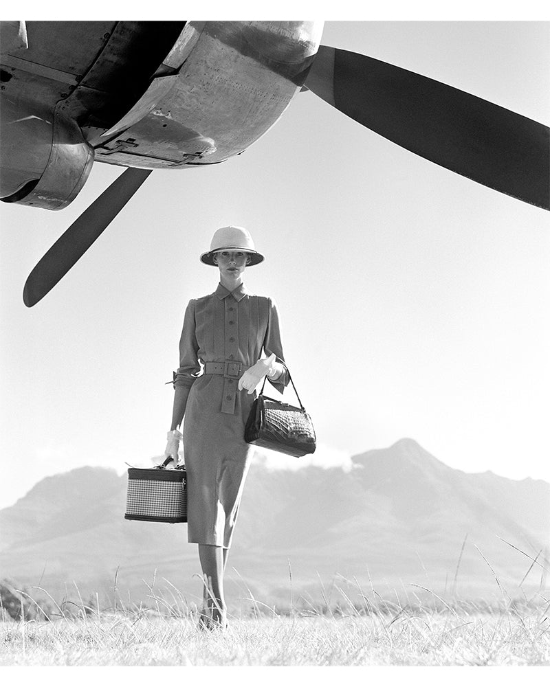 The Art of Travel, 1951 by Norman Parkinson – Limited Edition Print.