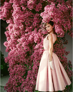 Audrey Hepburn at Villa Rolli, 1955 - Limited Edition Print by Norman Parkinson – Limited Edition Print.