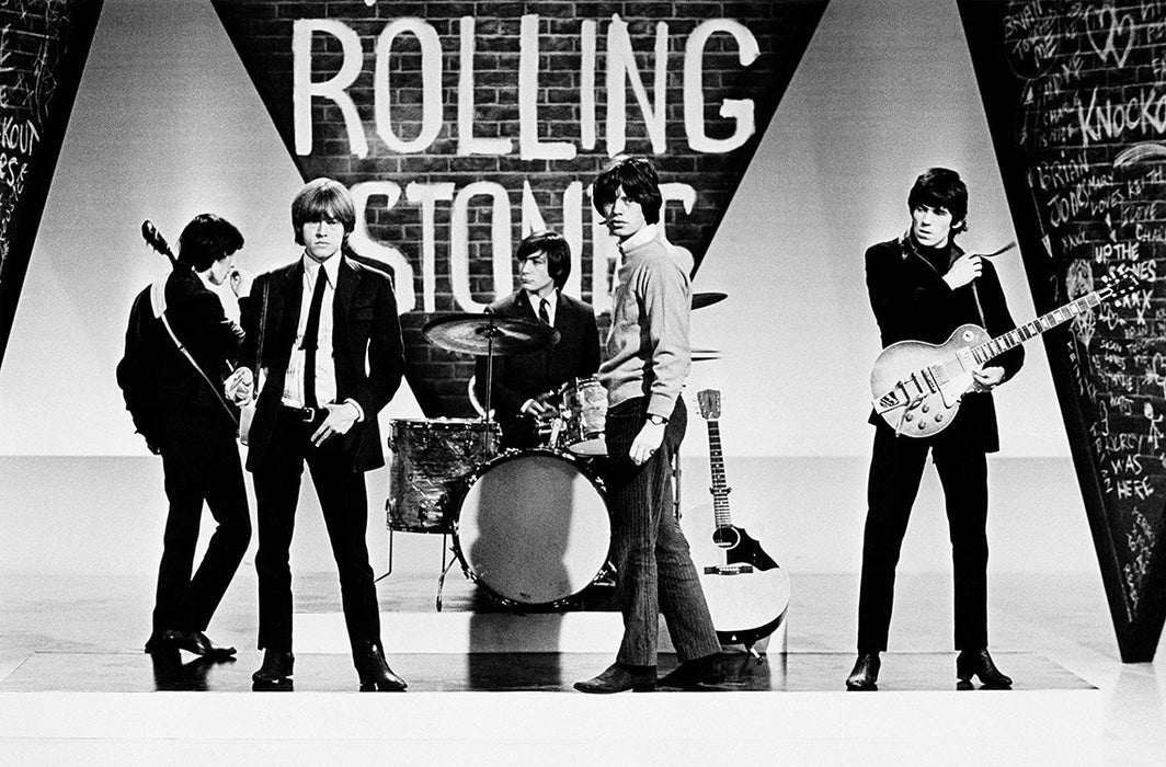 The Rolling Stones on Thank Your Lucky Stars, 1964 — Limited Edition Print - Terry O'Neill