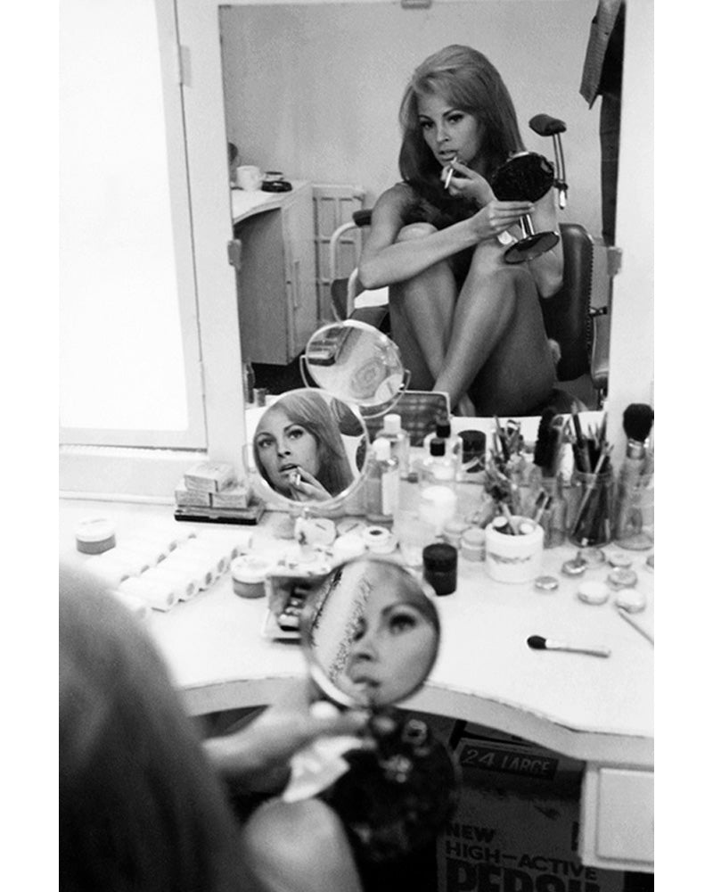 Raquel Welch in hair and makeup, 1966 — Limited Edition Print - Terry O'Neill