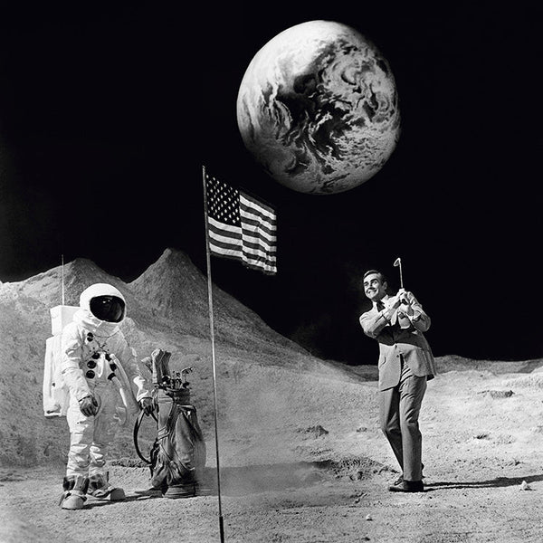 Sean Connery on the Moon, 1971 — Limited Edition Print - Terry O'Neill
