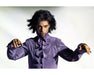 Prince posing in a purple shirt — Limited Edition Print - Steve Parke