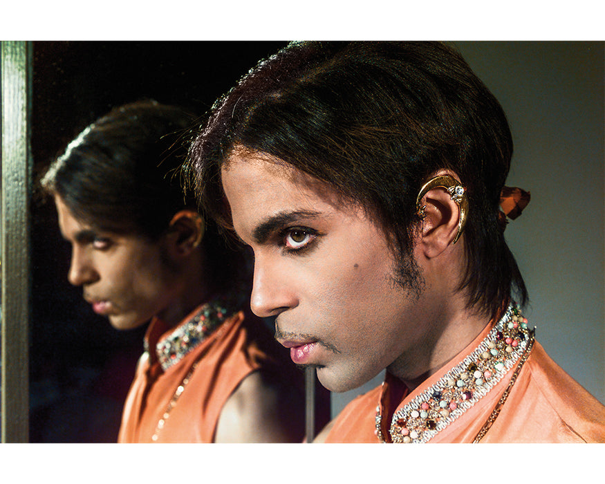 Prince with his reflection (colorized) — Limited Edition Print - Steve Parke