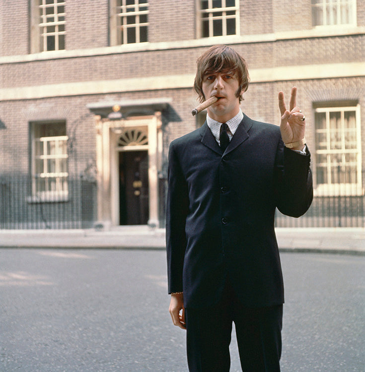 Ringo Starr outside Downing Street, 1965 by Terry O'Neill – Limited Edition Print.