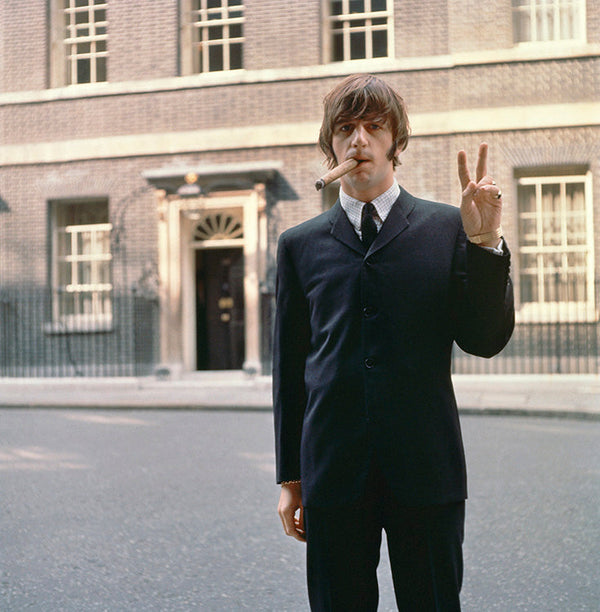 Ringo Starr outside Downing Street, 1965 — Limited Edition Print - Terry O'Neill