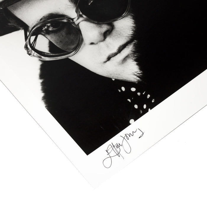 Elton John for Me, circa 1974 — Co-Signed Edition Print - Terry O'Neill