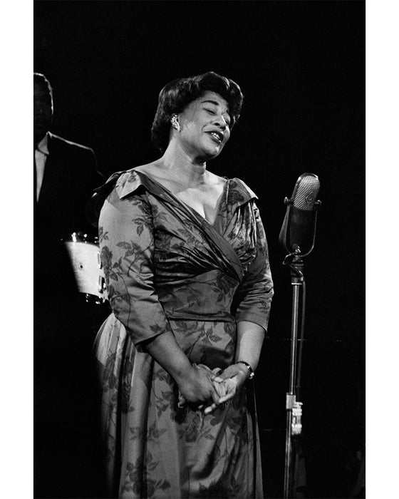 Ella Fitzgerald on Ken Nordine's show, 1961 — Limited Edition Print - Ted Williams