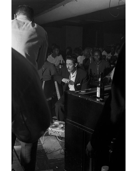 Audience member watching Ira Sullivan, 1960s — Limited Edition Print - Ted Williams