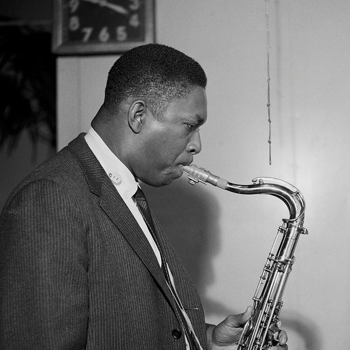 John Coltrane playing the saxophone — Limited Edition Print - Ted Williams