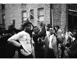 Vice Lords members with batons - Limited Edition Print by Ted Williams – Limited Edition Print.