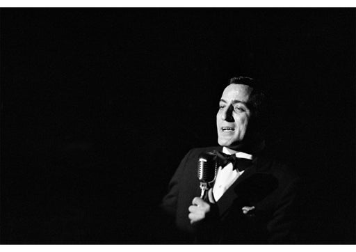 Tony Bennett performing in Chicago, 1961 — Open Edition Print - Ted Williams