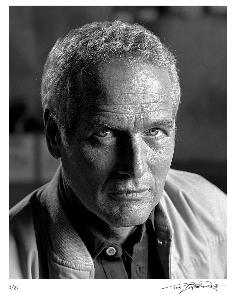 Paul Newman for Absence of Malice, 1981 by Tom Zimberoff – Limited Edition Print.