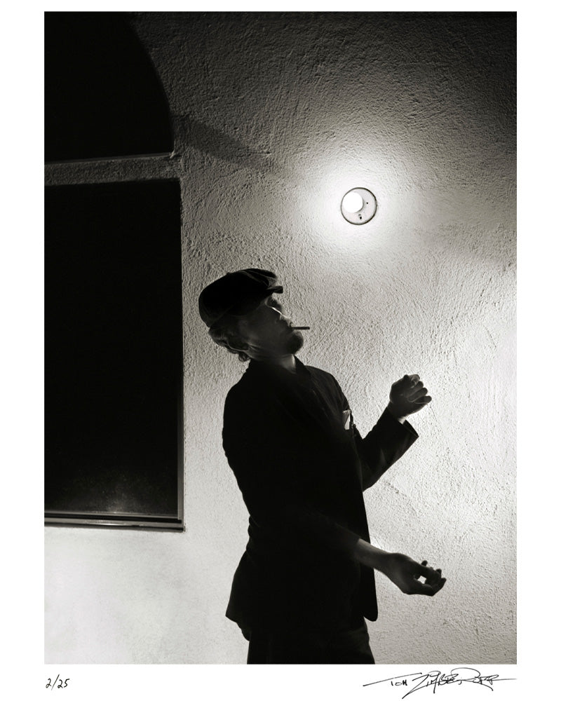 Tom Waits, 1976 by Tom Zimberoff – Limited Edition Print.
