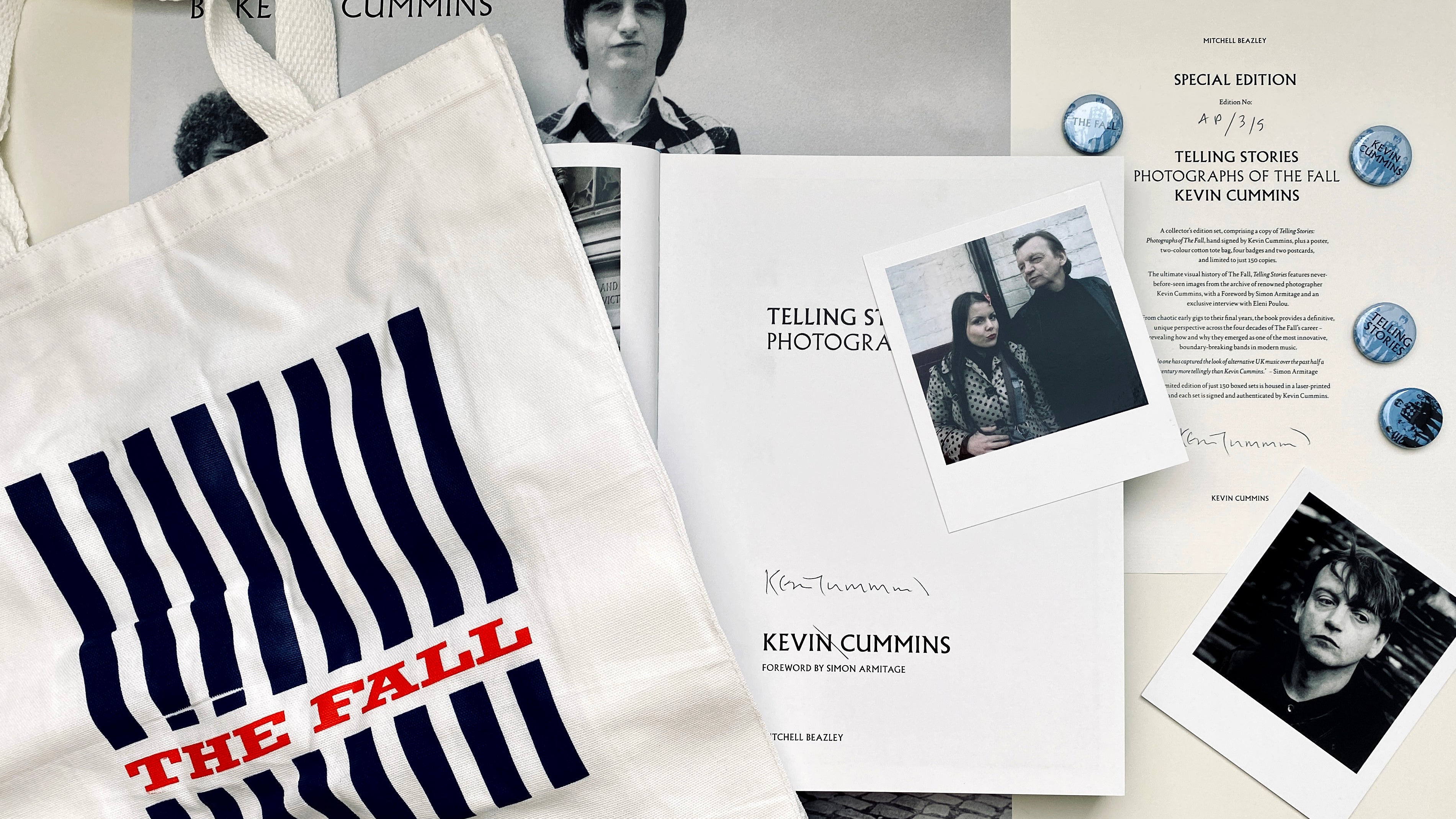 Telling Stories: Photographs of The Fall — Special Edition - Kevin Cummins