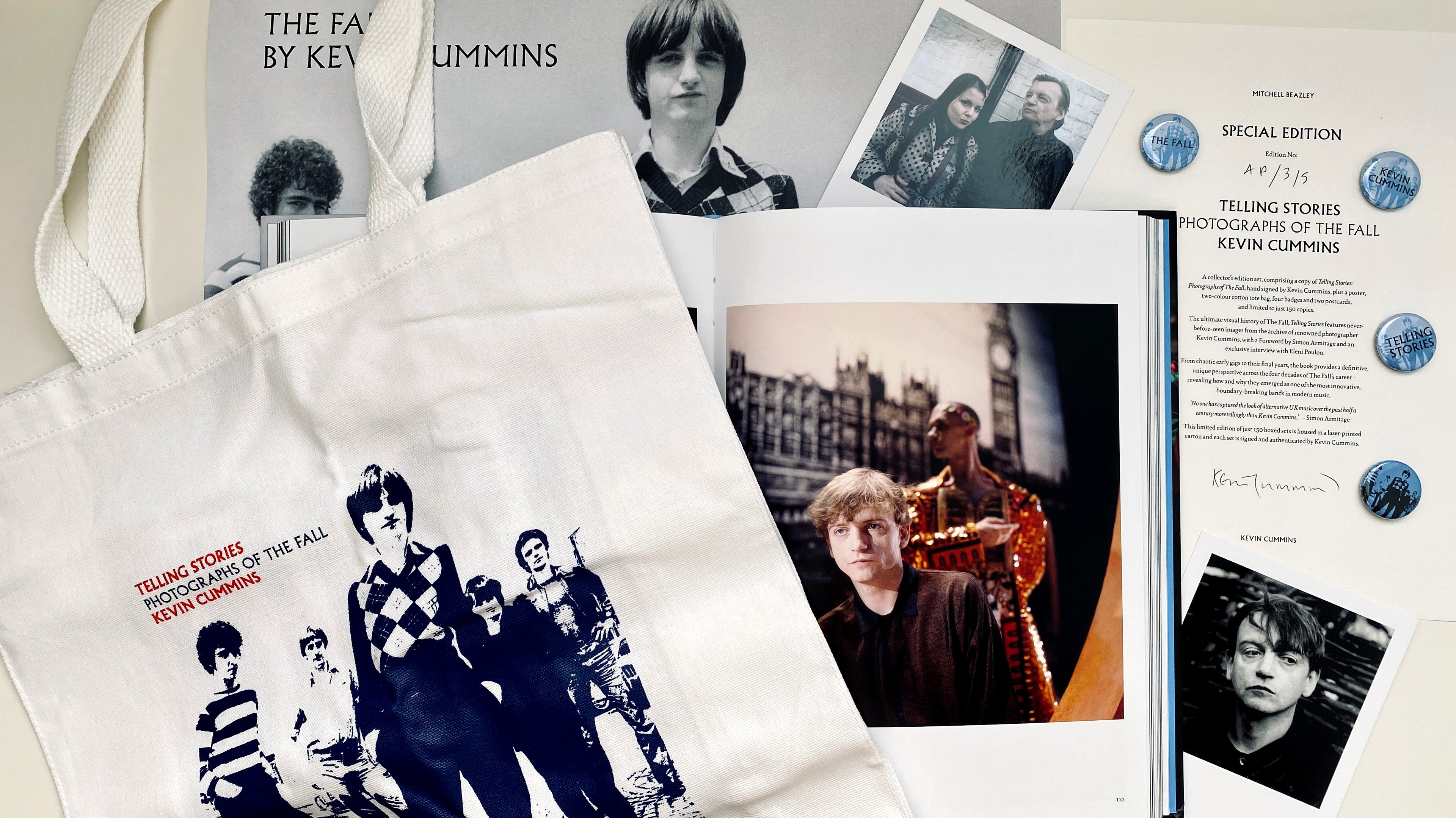 Telling Stories: Photographs of The Fall — Special Edition - Kevin Cummins