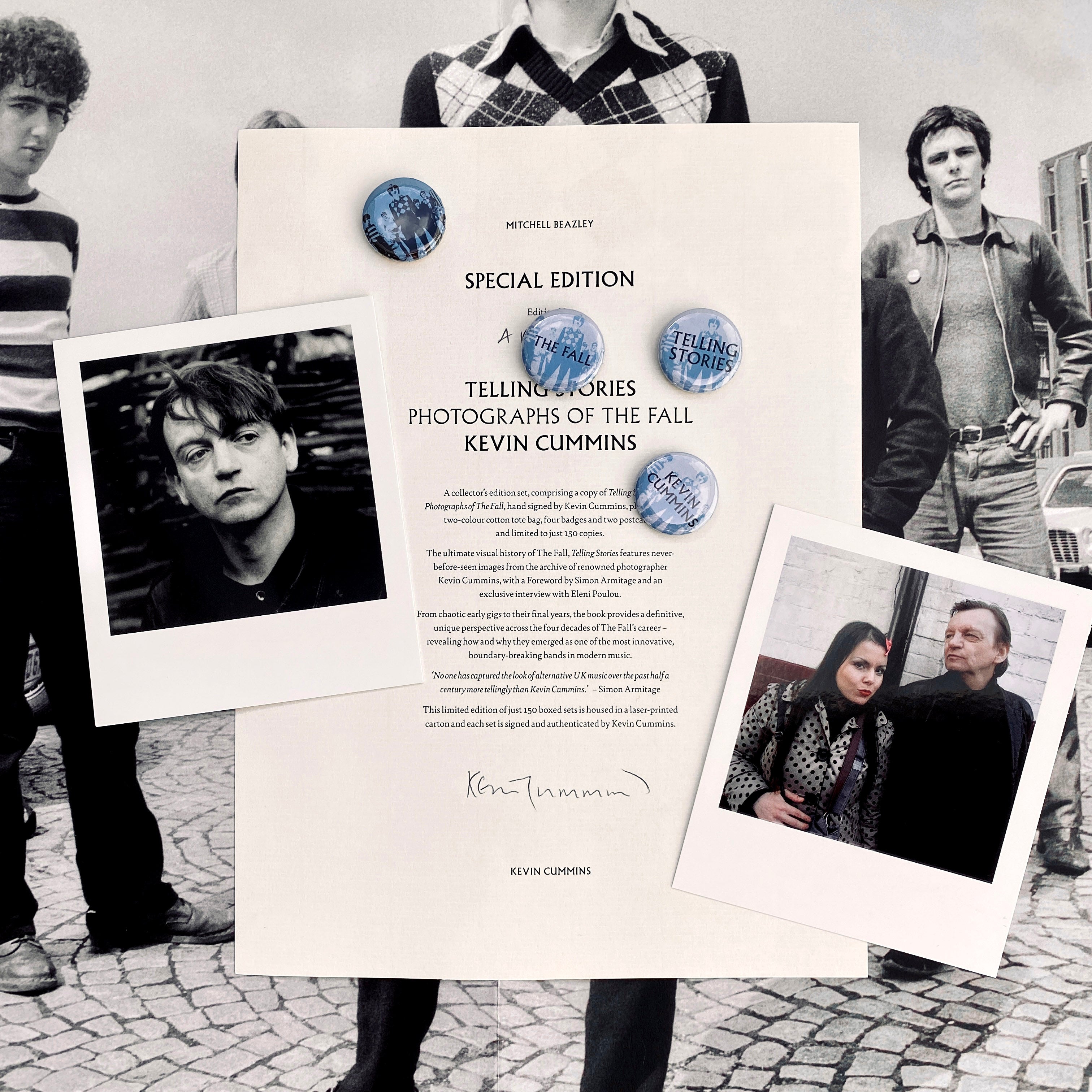 Telling Stories: Photographs of The Fall — Special Edition - Kevin Cummins