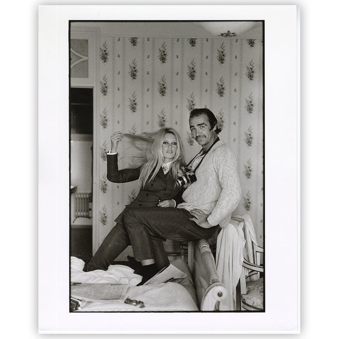 Sean Connery & Brigitte Bardot on Shalako, 1968 — Vintage Print - Terry O'Neill