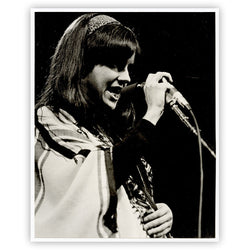 Grace Slick at the Monterey Pop Festival, 1967 - Vintage Print by Ed Caraeff – Limited Edition Print.
