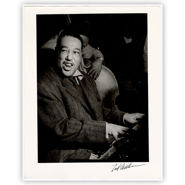 Duke Ellington in Chicago, 1955 — Vintage Print - Ted Williams