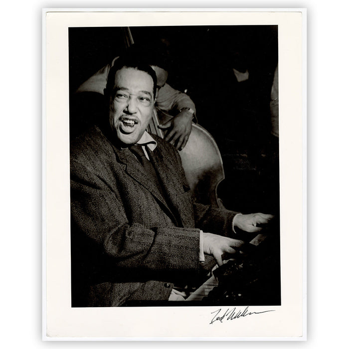 Duke Ellington in Chicago, 1955 — Vintage Print - Ted Williams